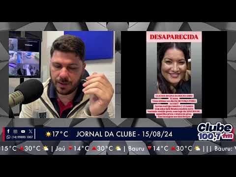 Jornal da Clube - 15/08/24 - Edição da Manhã