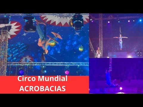 Circo 🎪 Mundial en Madeira Increible la Acrobacia🤸 de esta chica 😱😱
