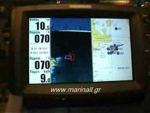 957 cx GPS - PLOTTER fishfinder HUMMINBIRD