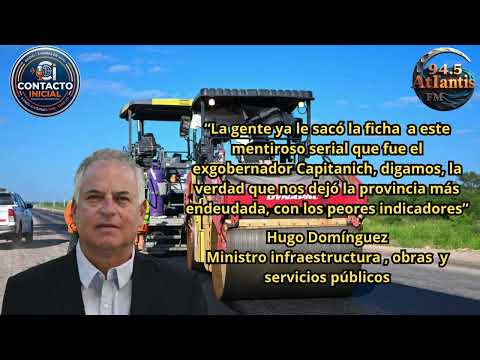 Mentiroso serial (Hugo Domínguez - Ministro de infraestructura obras y servicios públicos)