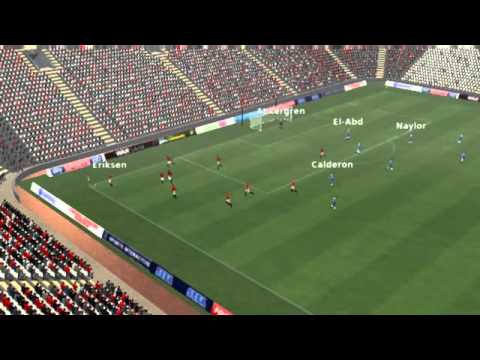 Brighton-Manchester U 1-5 - Hojdpunkter fran matchen