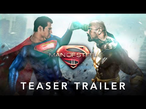 MAN OF STEEL 2 - Teaser Trailer Concept | Henry Cavill, Dwayne Johnson