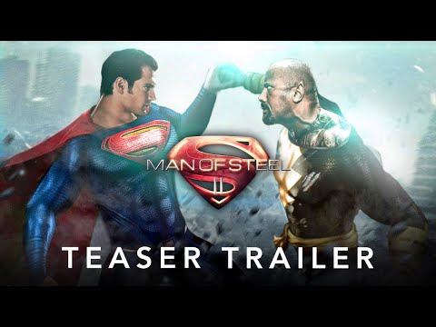 MAN OF STEEL 2 - Teaser Trailer (2024) Henry Cavill, Dwayne Johnson Superman Movie Concept