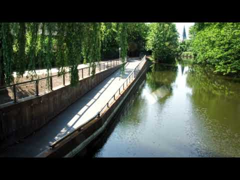 Versunkene Brücke in Bocholt