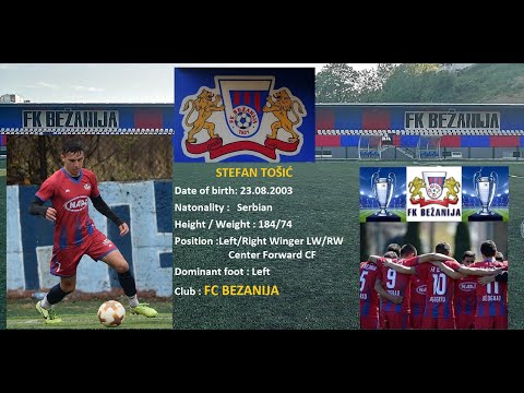 STEFAN TOSIC 2003 -Highlights- FC BEZANIJA BELGRADE