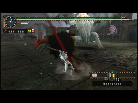 【MHFU】HR9 DLC White Fatalis【Hammer】16:13