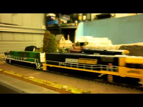 Austrains NR85 and NR62 on container train