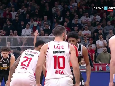 ADMIRALBET ABA LIGA (18. kolo): Crvena zvezda - Partizan 88:86 / 28.01.2024