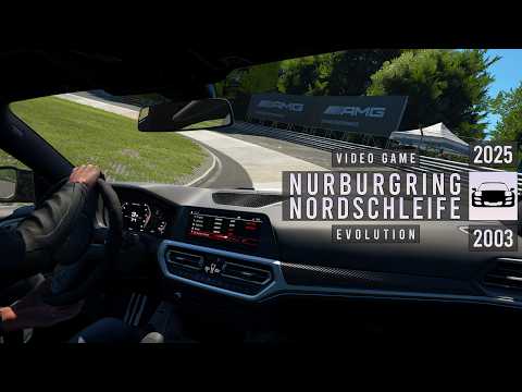 Nürburgring Nordschleife Video Game Evolution (2003-2025)