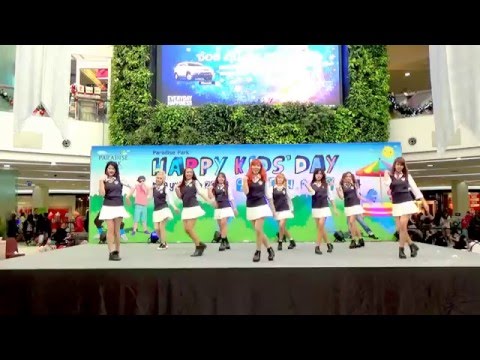 160109 [Wide] Double You cover TWICE - Like OOH-AHH @Paradise Park K-POPS 2016 (Audition)