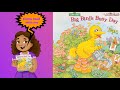 BIG BIRD S BUSY DAY Sesame Street Kids Book Read Aloud By Deborah Berger