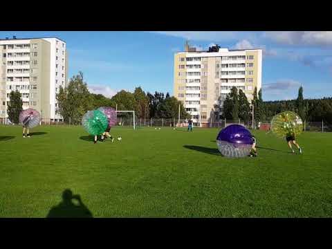 Bumperballs med LFKs A-lag i Ludvika Dalarna