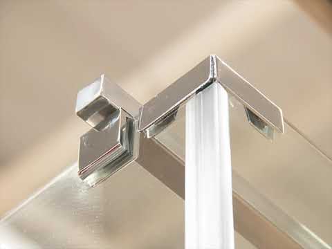 CrystalTech Walk-In Wall Mounted Shower Screen CTSHF7090