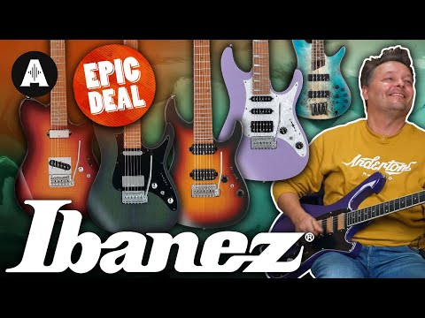 Up to £700 off on Japanese Made Ibanez Guitars? - EPIC DEALS on AZs, 7-Strings, Basses & More!
