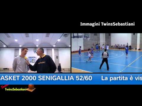 Coach MANZONI - Mycicero Basket 2000 Senigallia 01/11/2015 Serie C Femminile