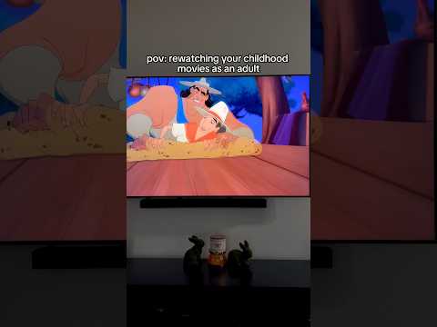 Rewatching childhood movies as an adult 👁️👄👁️