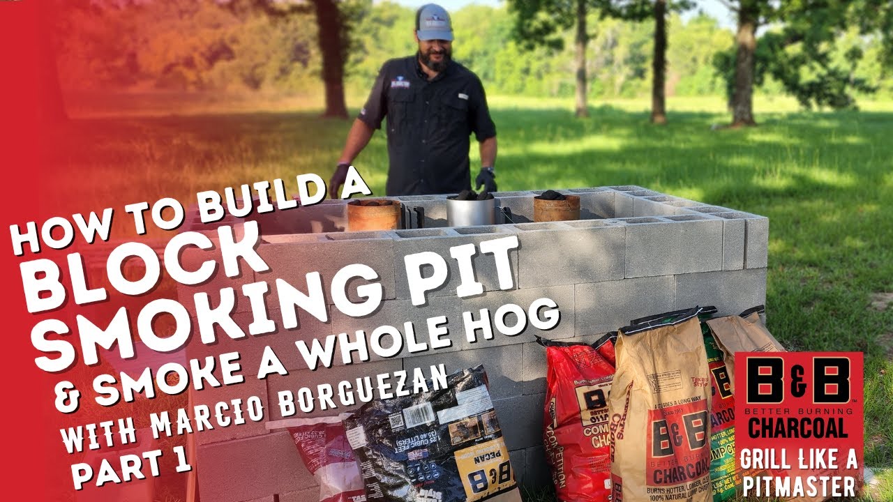 How to Build a Block Smoking Pit & Smoke a Whole Hog | Part 1
