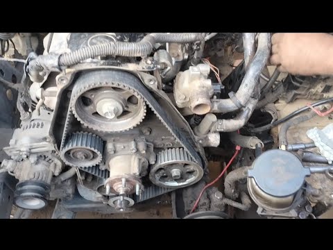 How to 5L timing belt fitting, 5l diesel engine Timing Marks