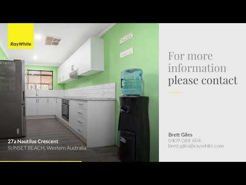 27a Nautilus Crescent, Sunset Beach, WA 6530, 3 chambres, 1 salles de bain, Apartment