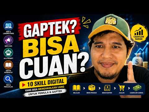 Pemula & Gaptek Bisa Menghasilkan Uang dari Skill Digital? Ini 10 Skillnya!