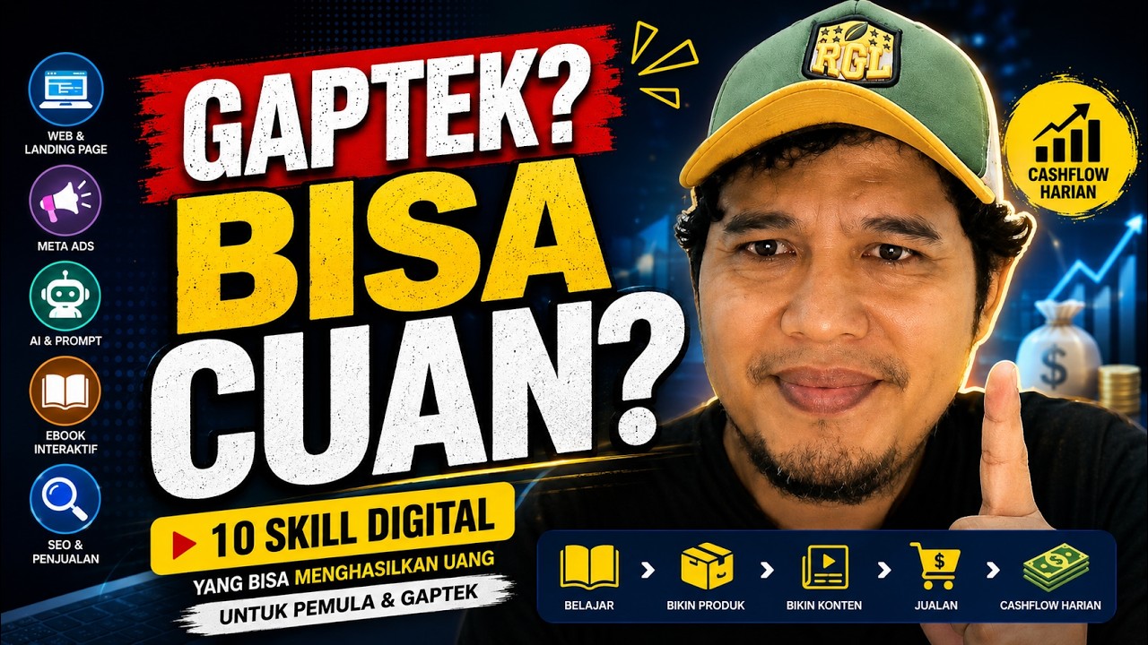 Pemula & Gaptek Bisa Menghasilkan Uang dari Skill Digital? Ini 10 Skillnya!