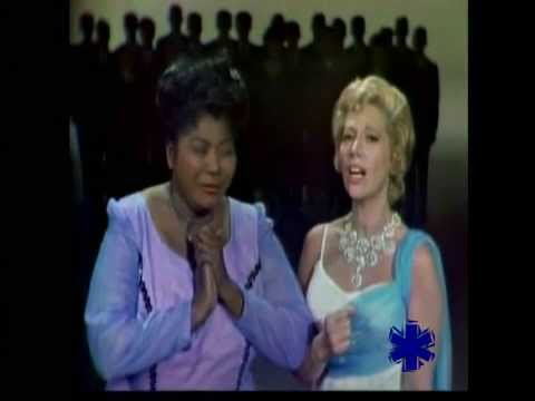 MAHALIA JACKSON & DINAH SHORE duet on Elijah Rock with Norman Luboff Choir