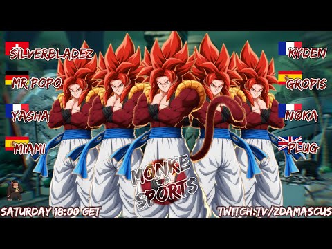 SSJ4 GOGETA TOURNAMENT ft Kyden, Gropis, SilverBladeZ, Yasha... Round1 [with timestamps]