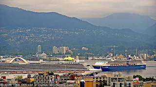 🔴 LIVE Vancouver — Celebrity Solstice, Serenade of the Seas, Westerdam | Alaska Cruise Ships May 24