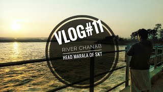 preview picture of video 'Today am travel River chanab SKT #Head#marala'