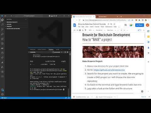 How to create a DAO with Brownie Blockchain Development Environment