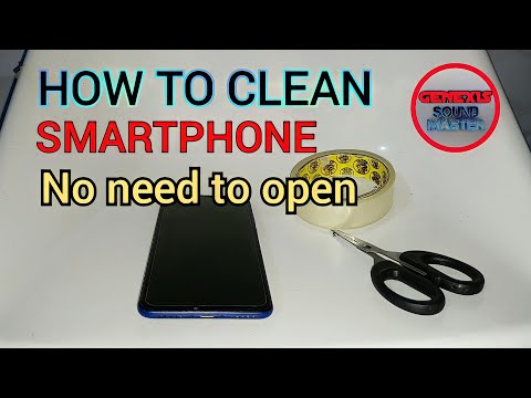 HOW TO CLEAN SMARTPHONES SPEAKER,CHARGER PORT,...