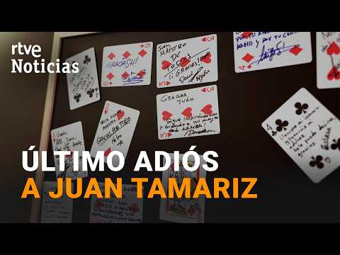 El mundo de la magia y el espectáculo despide a Juan Tamariz en su capilla ardiente | RTVE Noticias