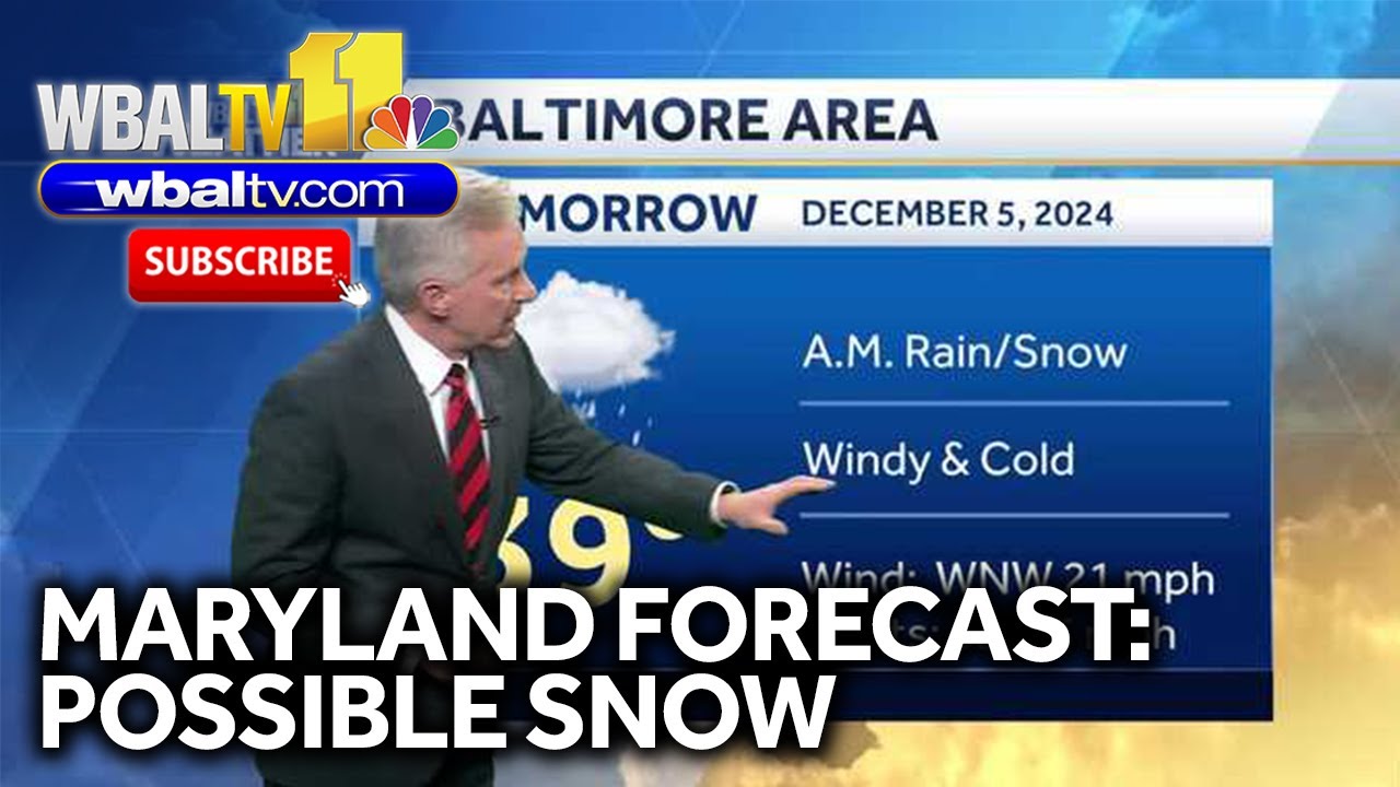 Windy and cold with potential for snow on Thursday