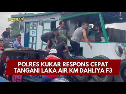 PRESISI UPDATE: POLRES KUKAR RESPONS CEPAT TANGANI LAKA AIR KM DAHLIYA F3 18/02/26 (18.00)