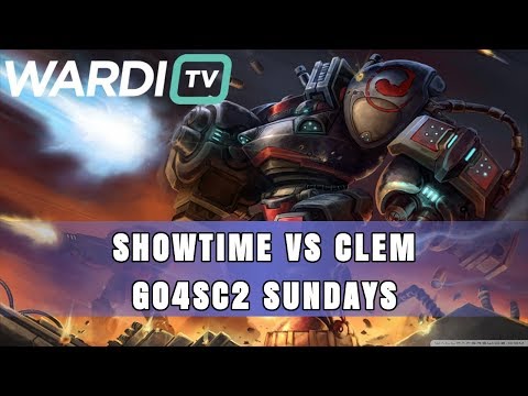 ShoWTimE vs Clem (PvT) - Go4SC2 Sundays