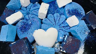Download lagu CC Blue Dyed Chalk ASMR Crush | Oddly Satisfying ASMR Chalk crush Video  mp3