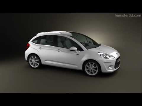 Citroen C3 2011 3D model by 3DModels.org