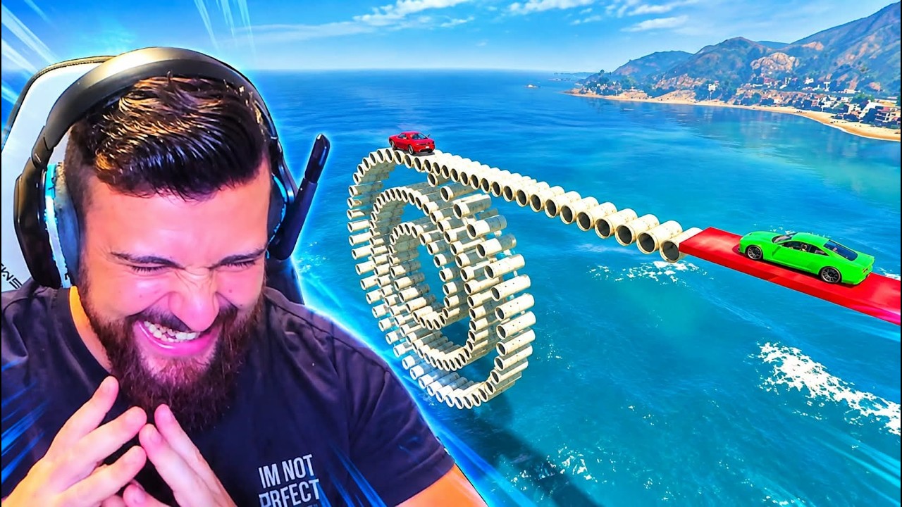 LA CARRERA DE RETOS IMPOSIBLES MAS INCREIBLE DE GTA 5 ONLINE