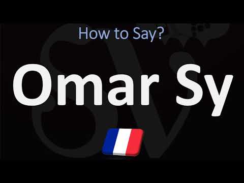 How to Pronounce Omar Sy? (CORRECTLY) French Actor Name Pronunciation