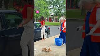 Karma 🚗 Instant Lesson for Litterbug! #karma #littering #shorts