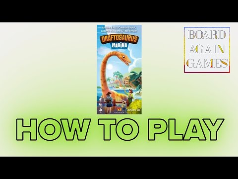 Draftosaurus Marina Expansion - How to Play