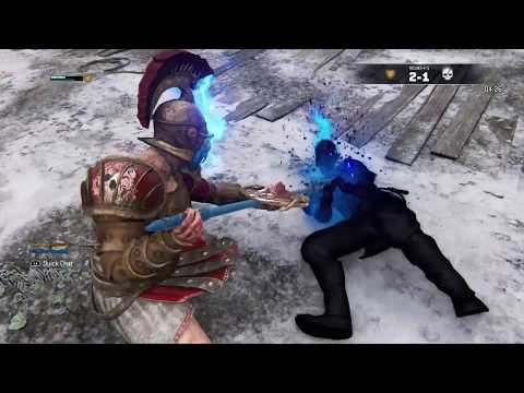 For Honor - Gladiator vs berserker (good fight)