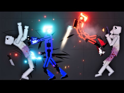 Hi-Tech Soldiers in People Playground