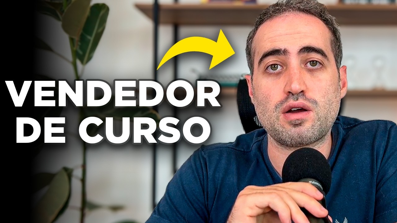 Você não odeia "vendedor de curso", você odeia isso...