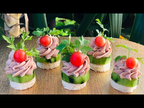 Hladno Predjelo | Canape Idea | Appetizer Recipe