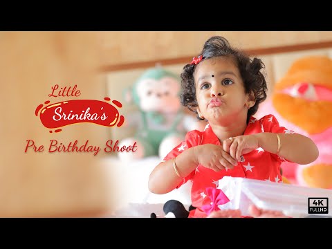 Little Srinika's Pre Birthday Shoot | Cutest Cake Smash Ever  | The Candy Crafts - Wedding Stories