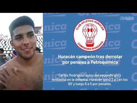 Huracán superó a Petroquímica por penales y se quedó con el Torneo Zonal de Primera "A"