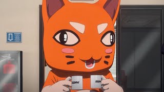 DISPATCH but just the Orange Cat Mascot | Mr Whiskey scenes