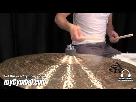 Paiste 22" T20 (Top Twenty) Prototype Ride Cymbal - Played by Steve Goold (9983022-1082513J)