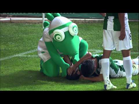 Gol de Cristian (1-0) en el Córdoba CF - Elche CF Ronda 2 Copa del Rey